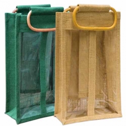 Wholesale Two Bottle Jute Bags Manufacturers in India